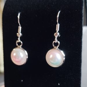 Pearl earrings